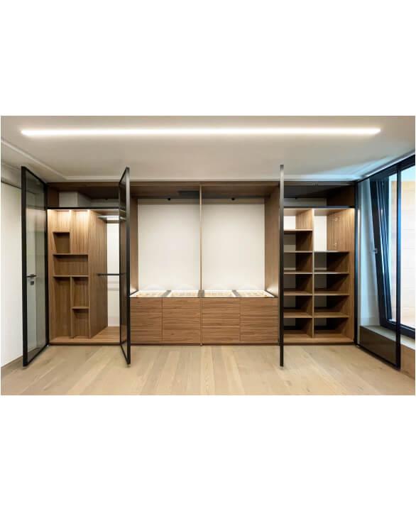 8 riidekapp klaas ustega